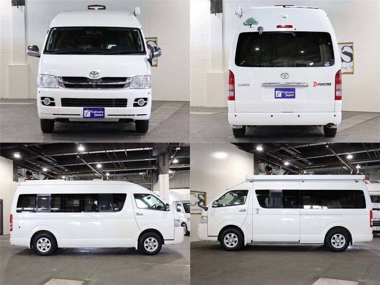 キャンピングカー バンコン ﾊｲｴｰｽ ﾉｰｽﾗｲﾌ 大地 4WD　FF　ｲﾝﾊﾞｰﾀｰ