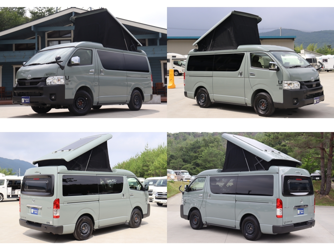 キャンピングカー バンコン ﾊｲｴｰｽ ｱﾈｯｸｽ ｳﾄﾈ500ER 4WD