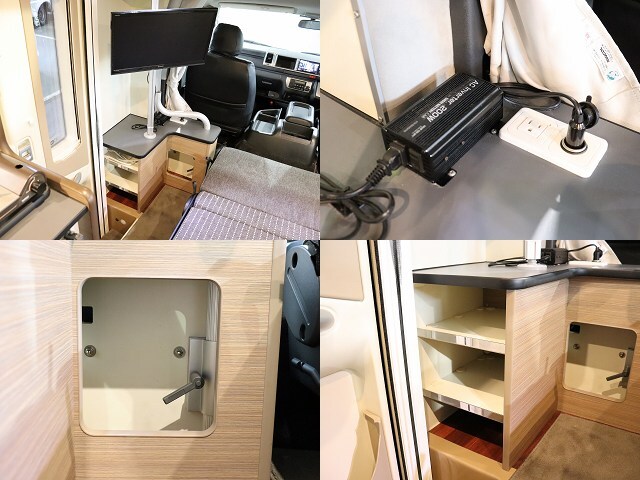 キャンピングカー キャブコン ﾊｲｴｰｽ ｱﾈｯｸｽ ﾘﾊﾞﾃｨNS 4WD　FF