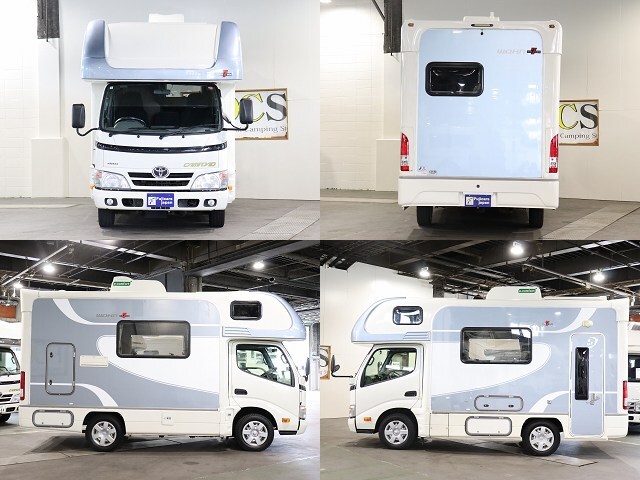 キャンピングカー キャブコン ｶﾑﾛｰﾄﾞ 東和ｳﾞｫｰﾝｽﾞｨｰﾍﾞﾝ 4WD　ｴｱｺﾝ