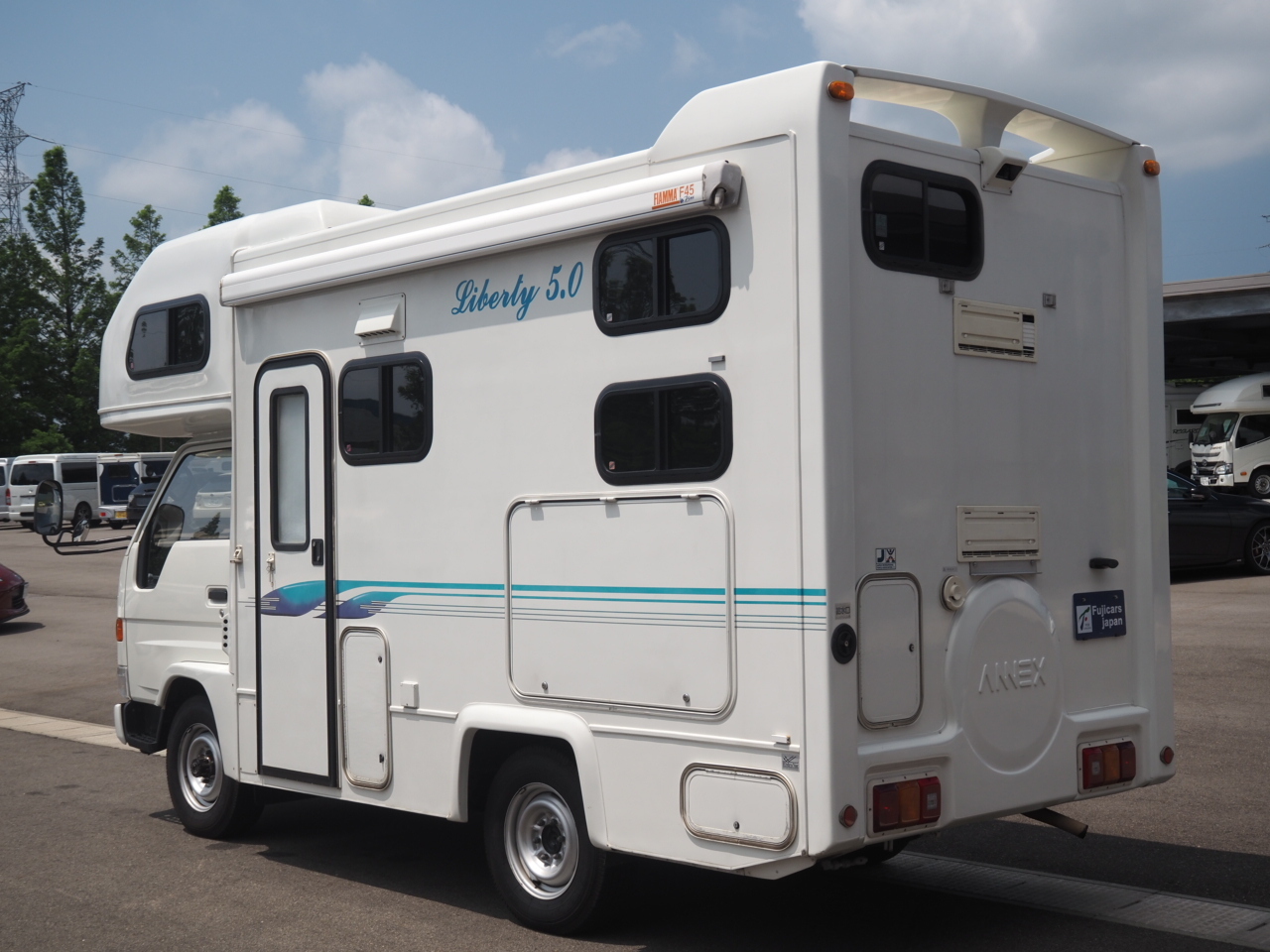 キャンピングカー キャブコン ｶﾑﾛｰﾄﾞ ｱﾈｯｸｽ ﾘﾊﾞﾃｨ5.0 4WD