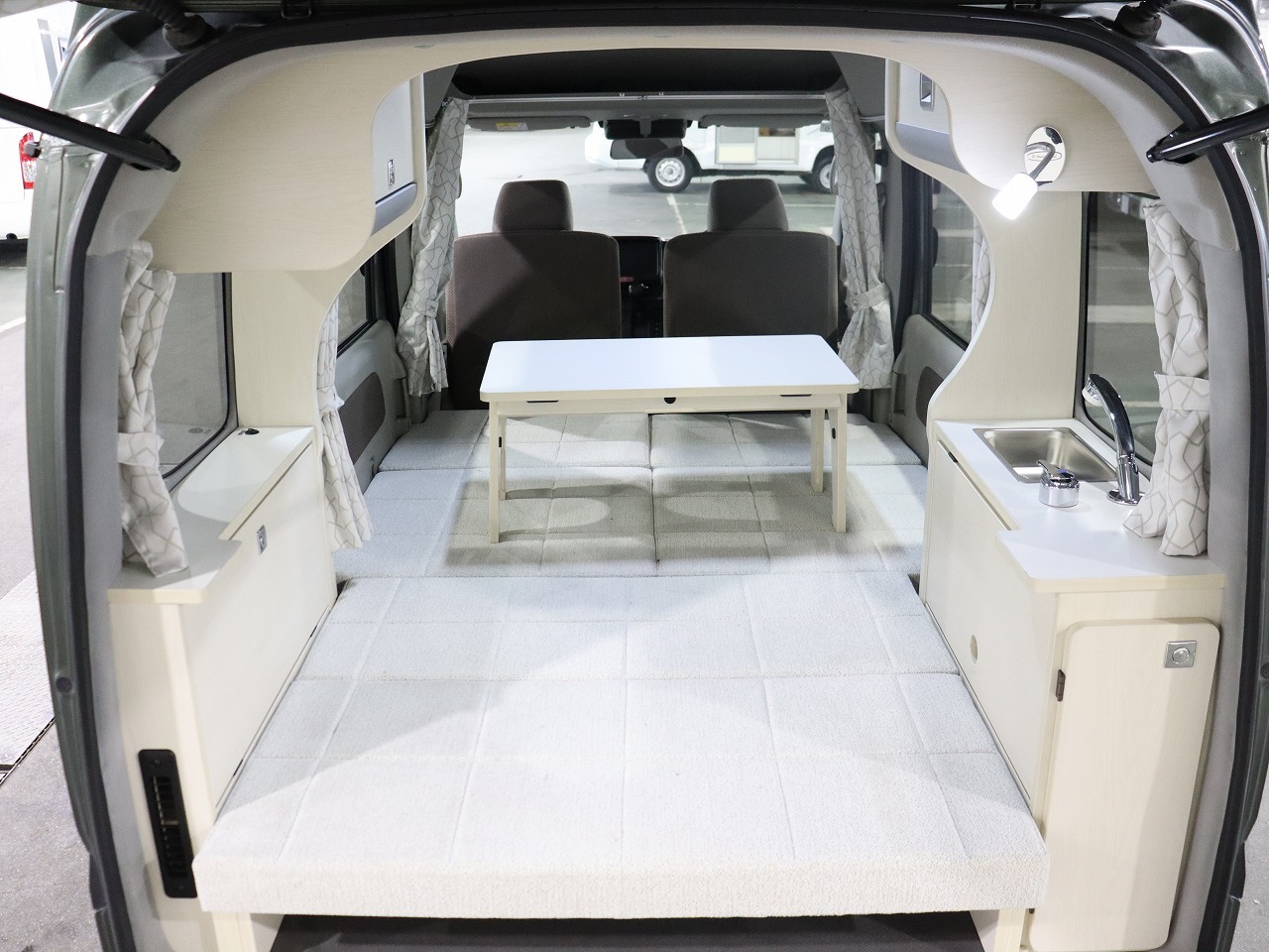 キャンピングカー 軽キャンパー ｴﾌﾞﾘｲ ﾅｯﾂRV ｽﾋﾟﾅ 4WD FF ﾀｰﾎﾞ