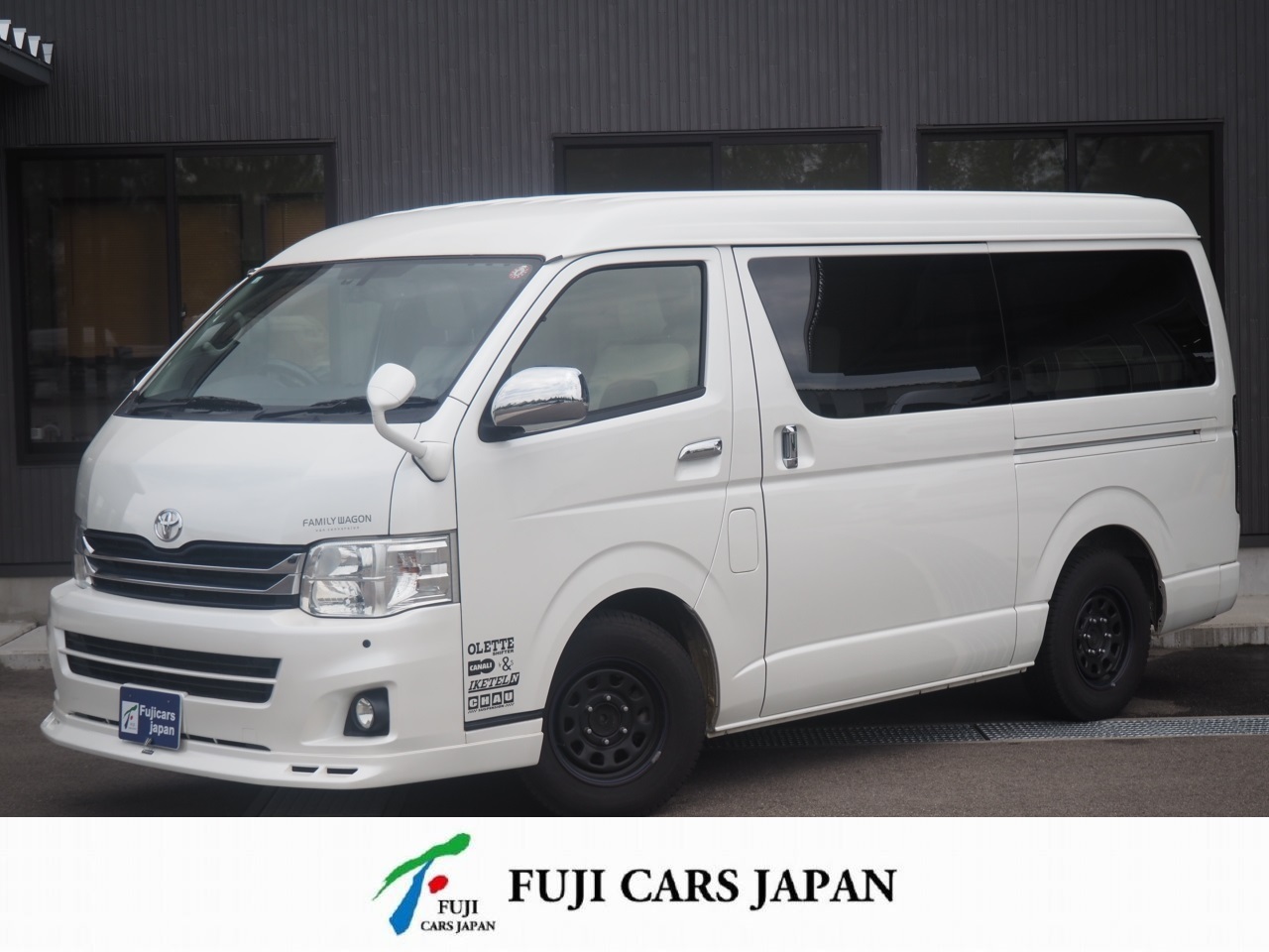 キャンピングカー バンコン ハイエース アネックス ファミリーワゴン 10名乗車