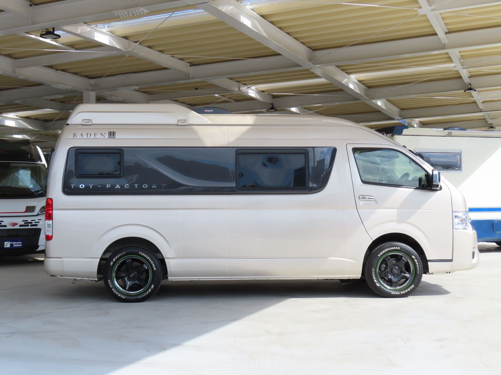 キャンピングカー バンコン ﾊｲｴｰｽ ﾄｲﾌｧｸﾄﾘｰ ﾊﾞｰﾃﾞﾝｸﾞﾗﾝﾃﾞ4WD