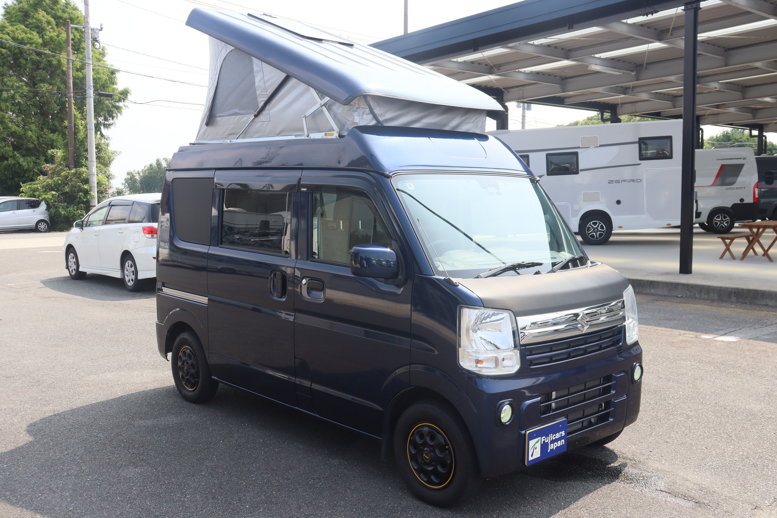 キャンピングカー 軽キャンパー ｴﾌﾞﾘｲ ｵｰﾄﾜﾝ 給電くんﾎﾟｯﾌﾟｱｯﾌﾟ 4WD