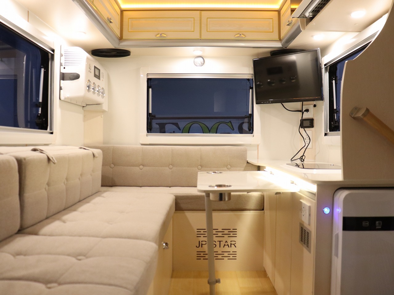 キャンピングカー 軽キャンパー ﾊｲｾﾞｯﾄ JPｽﾀｰ ﾊｯﾋﾟｰ1+ 4WD FF