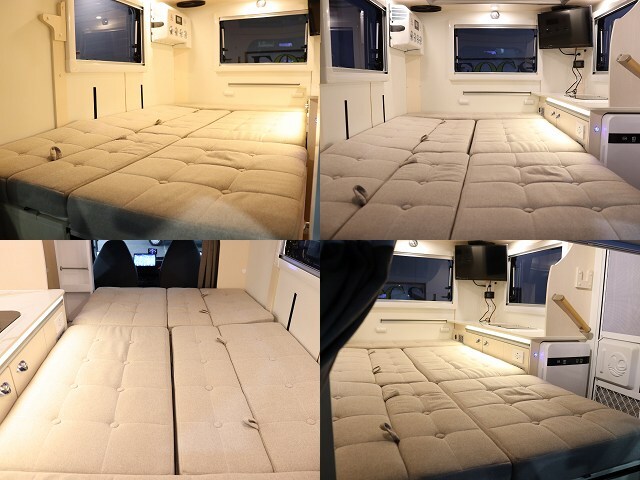 キャンピングカー 軽キャンパー ﾊｲｾﾞｯﾄ JPｽﾀｰ ﾊｯﾋﾟｰ1+ 4WD FF