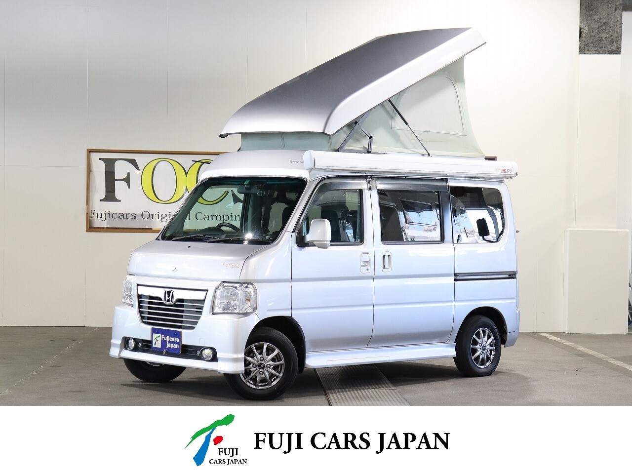 キャンピングカー 軽キャンパー バモス ホワイトハウス マイボックス 4WD　オーニング