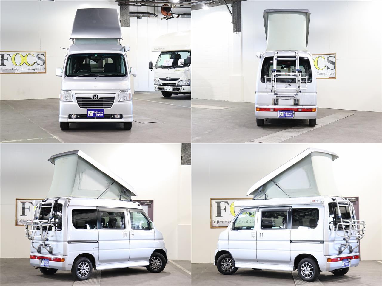 キャンピングカー 軽キャンパー ﾊﾞﾓｽ ﾎﾜｲﾄﾊｳｽ ﾏｲﾎﾞｯｸｽ 4WD　ｵｰﾆﾝｸﾞ