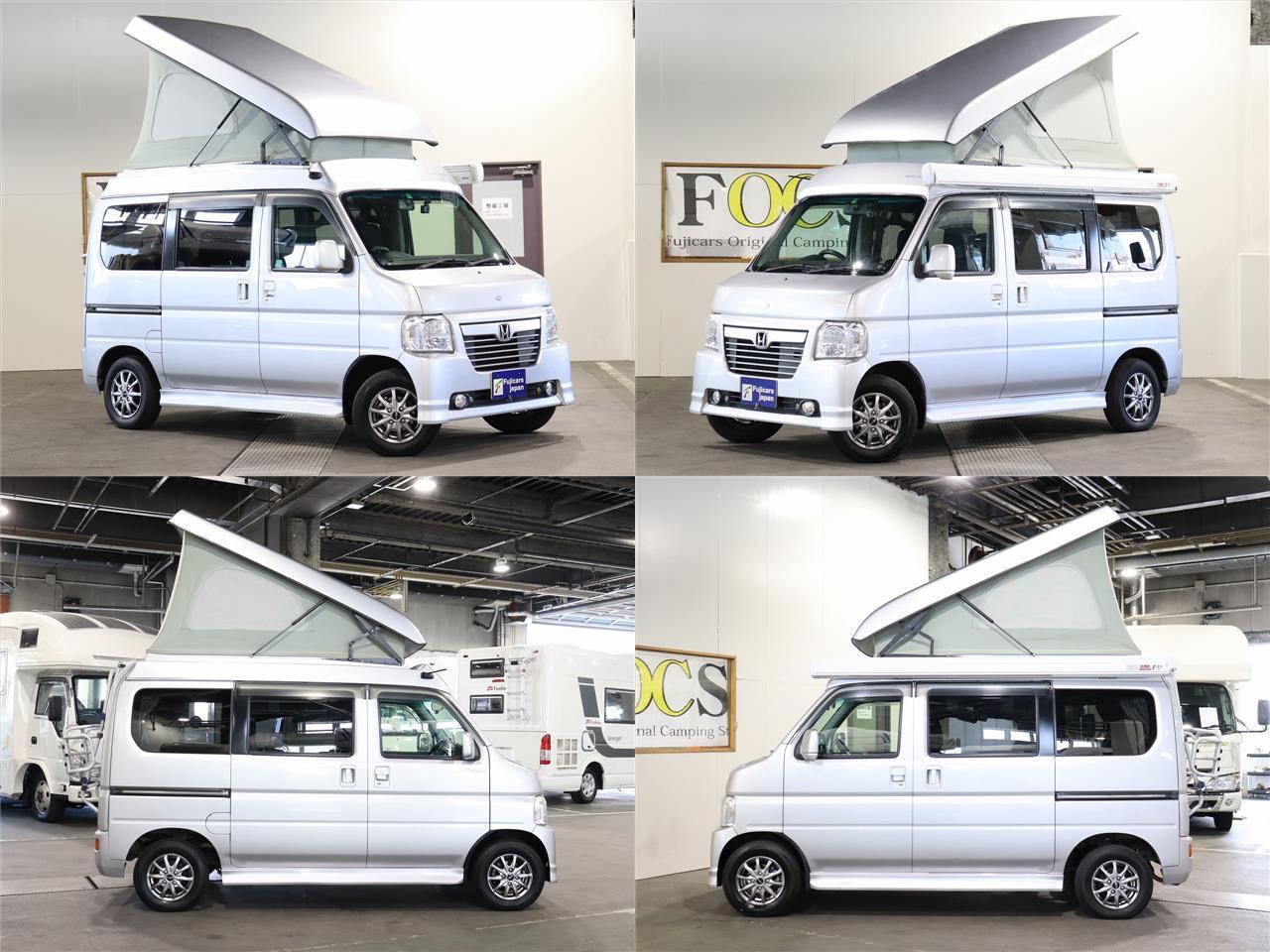 キャンピングカー 軽キャンパー ﾊﾞﾓｽ ﾎﾜｲﾄﾊｳｽ ﾏｲﾎﾞｯｸｽ 4WD　ｵｰﾆﾝｸﾞ