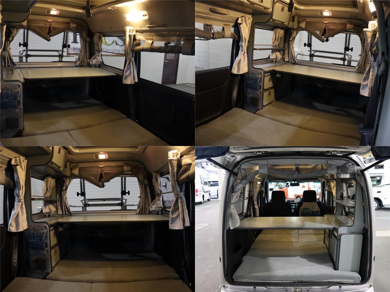 キャンピングカー 軽キャンパー ﾊﾞﾓｽ ﾎﾜｲﾄﾊｳｽ ﾏｲﾎﾞｯｸｽ 4WD　ｵｰﾆﾝｸﾞ