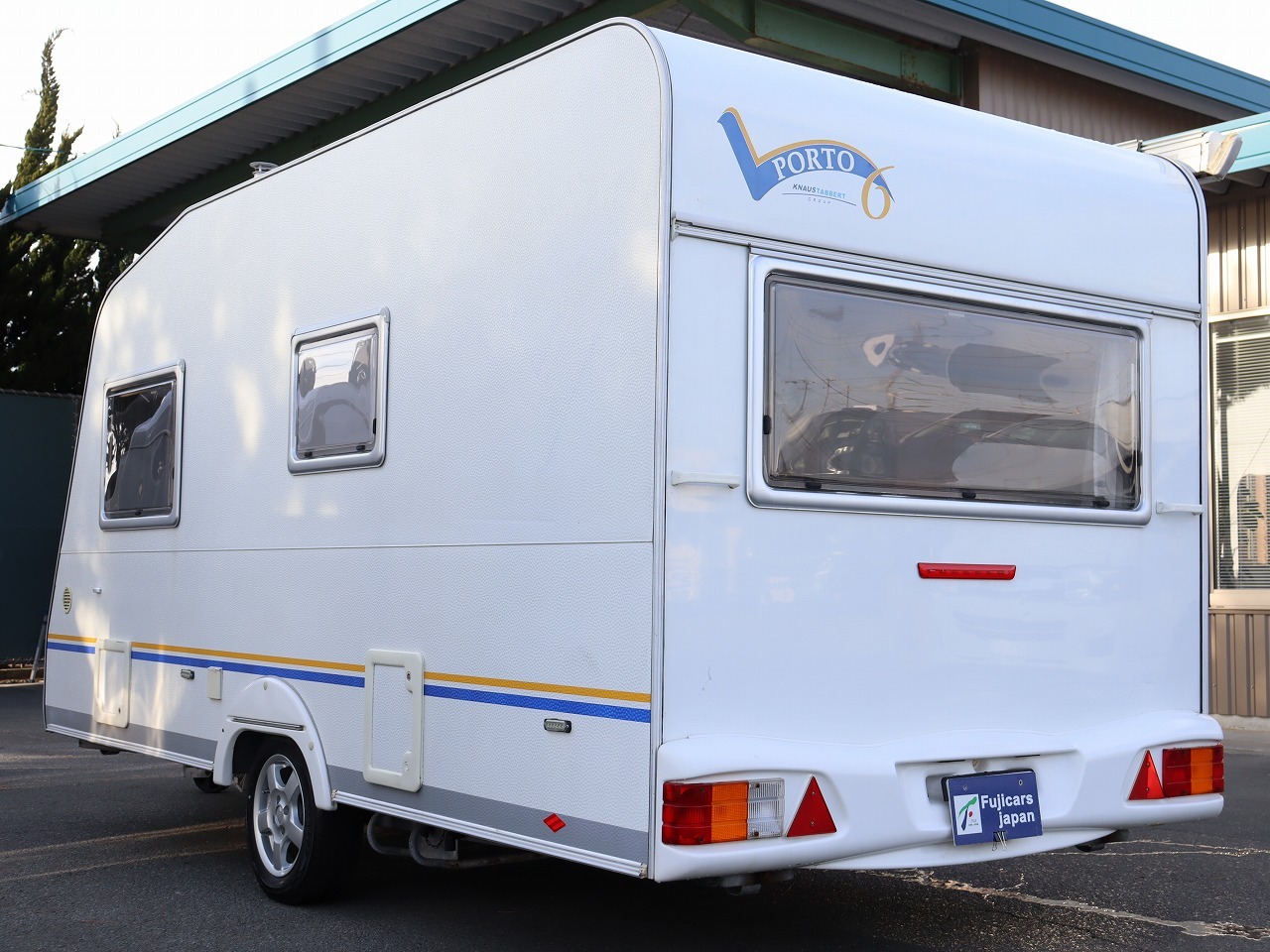 キャンピングカー トレーラー ｸﾅｳｽ ﾎﾟﾙﾄ6 FFﾋｰﾀｰ 牽引免許不要