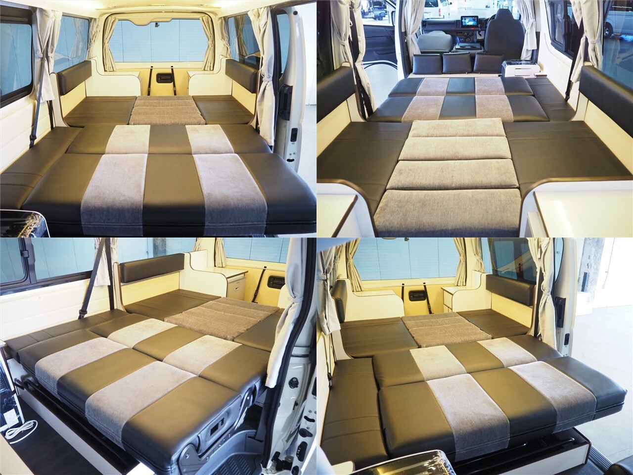 キャンピングカー バンコン ﾊｲｴｰｽ かｰいんてりあ高橋 ﾘﾗｯｸｽﾜｺﾞﾝ 4WD