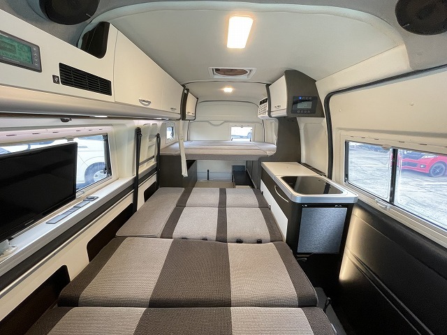 キャンピングカー バンコン ﾊｲｴｰｽ ﾄｲﾌｧｸﾄﾘｰ ﾊﾞｰﾃﾞﾝ