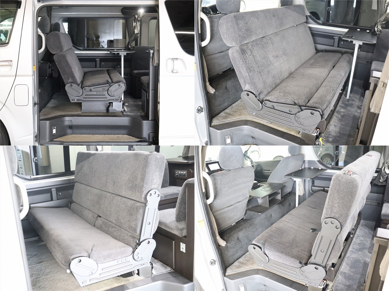 キャンピングカー バンコン ﾊｲｴｰｽ ｹｲﾜｰｸｽ DKﾜｺﾞﾝ 4WD　FFﾋｰﾀｰ