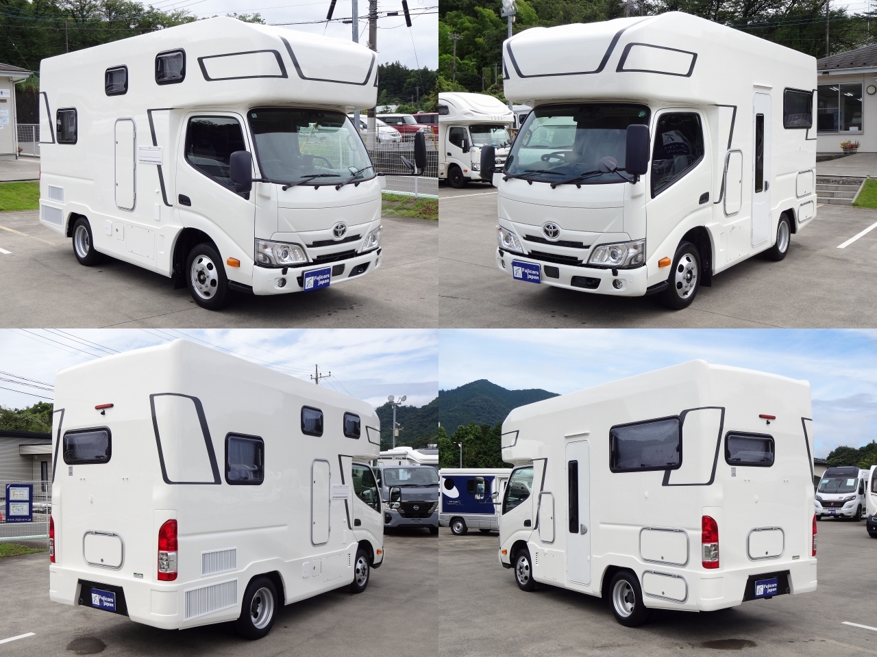 キャンピングカー キャブコン ｶﾑﾛｰﾄﾞ ｷｬﾝﾊﾟｰ厚木 ﾊﾟﾋﾟｰﾌﾙﾊｳｽ 4WD