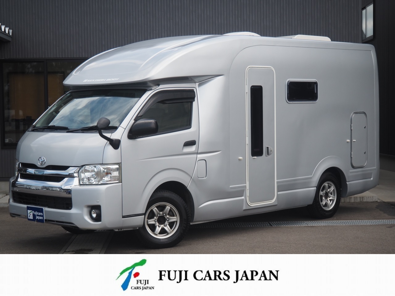 キャンピングカー キャブコン ハイエース セキソー トムタンデム 窓AC 4WD