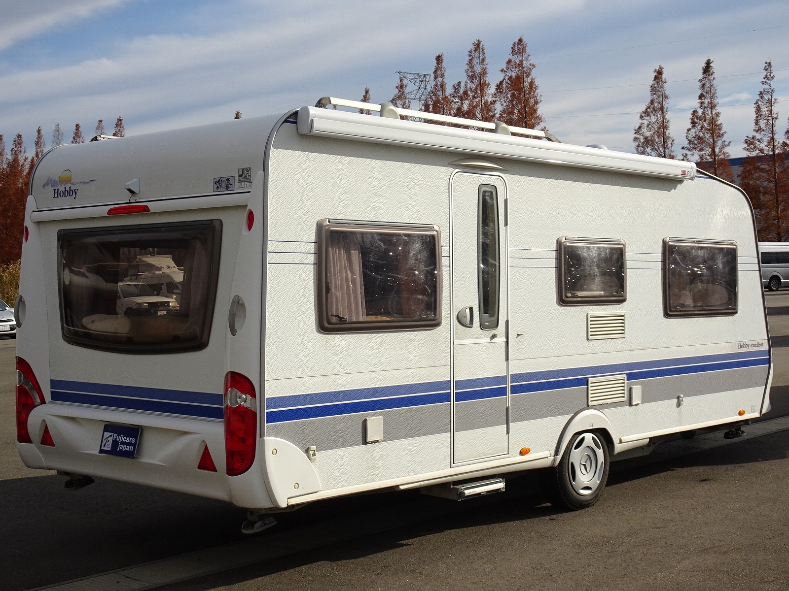 キャンピングカー トレーラー ﾎﾋﾞｰ 540UK ｴｸｾﾚﾝﾄ 家庭用AC