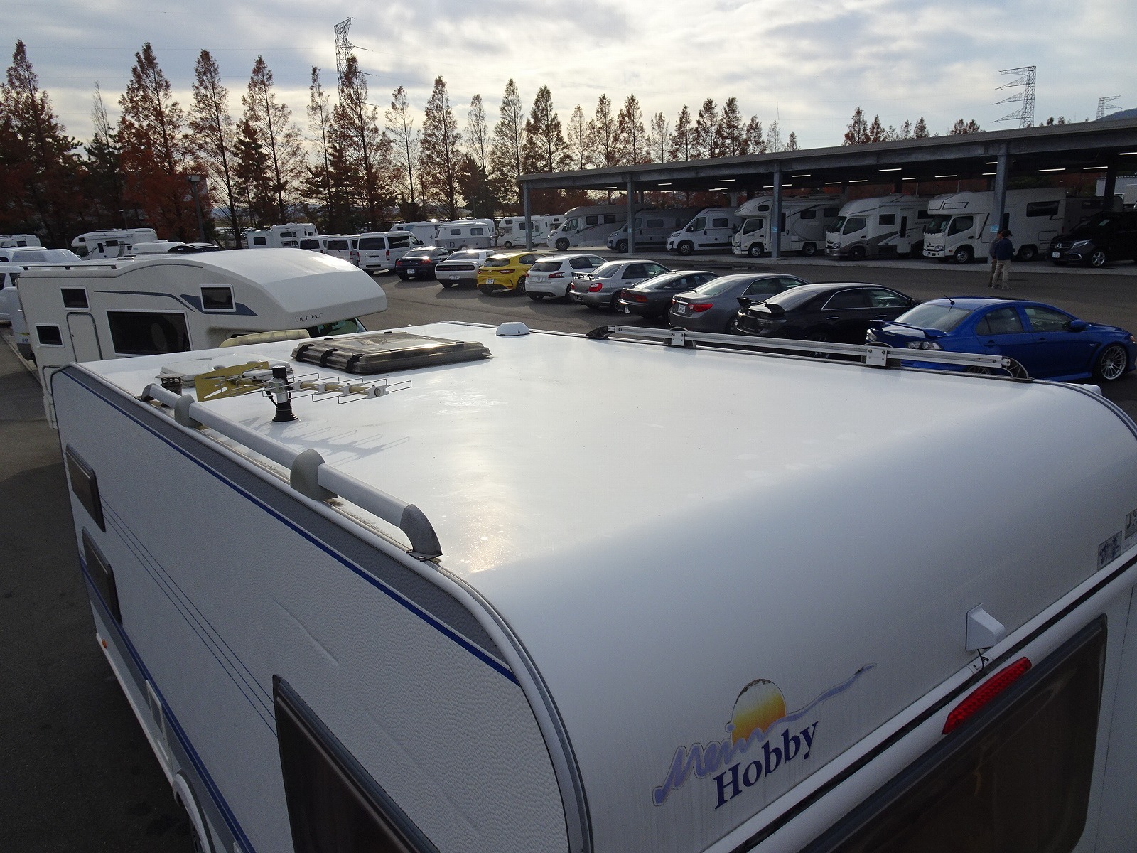 キャンピングカー トレーラー ﾎﾋﾞｰ 540UK ｴｸｾﾚﾝﾄ 家庭用AC