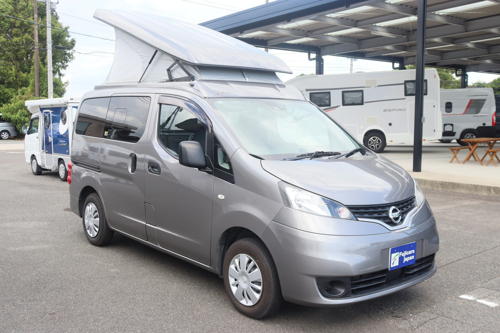 キャンピングカー バンコン NV200ﾊﾞﾈｯﾄ ﾎﾟｯﾌﾟｺﾝ ｷｬﾝﾊﾟｰR