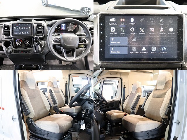 キャンピングカー バンコン ﾃﾞｭｶﾄ　ﾛｰﾗｰﾁｰﾑ　ﾘﾋﾞﾝｸﾞｽﾄｰﾝ5