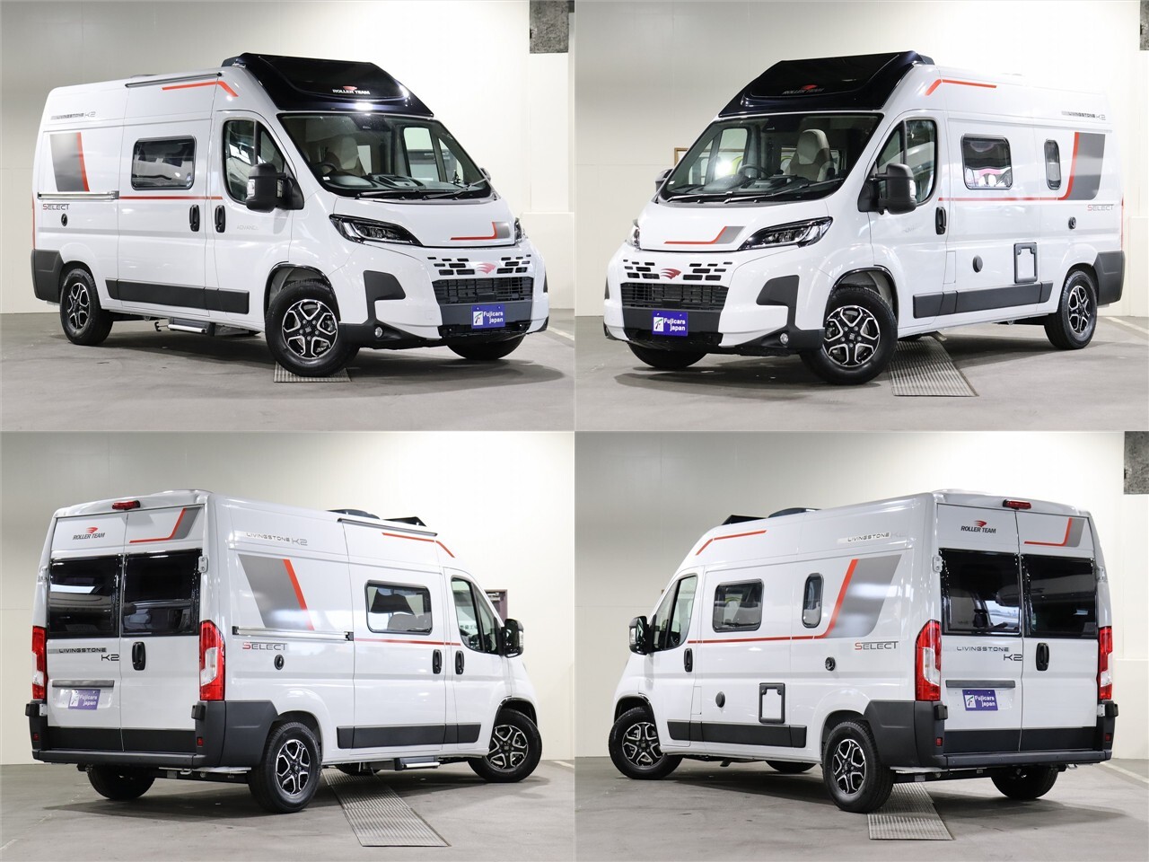 キャンピングカー バンコン ﾃﾞｭｶﾄ　ﾛｰﾗｰﾁｰﾑ　ﾘﾋﾞﾝｸﾞｽﾄｰﾝK2　新車