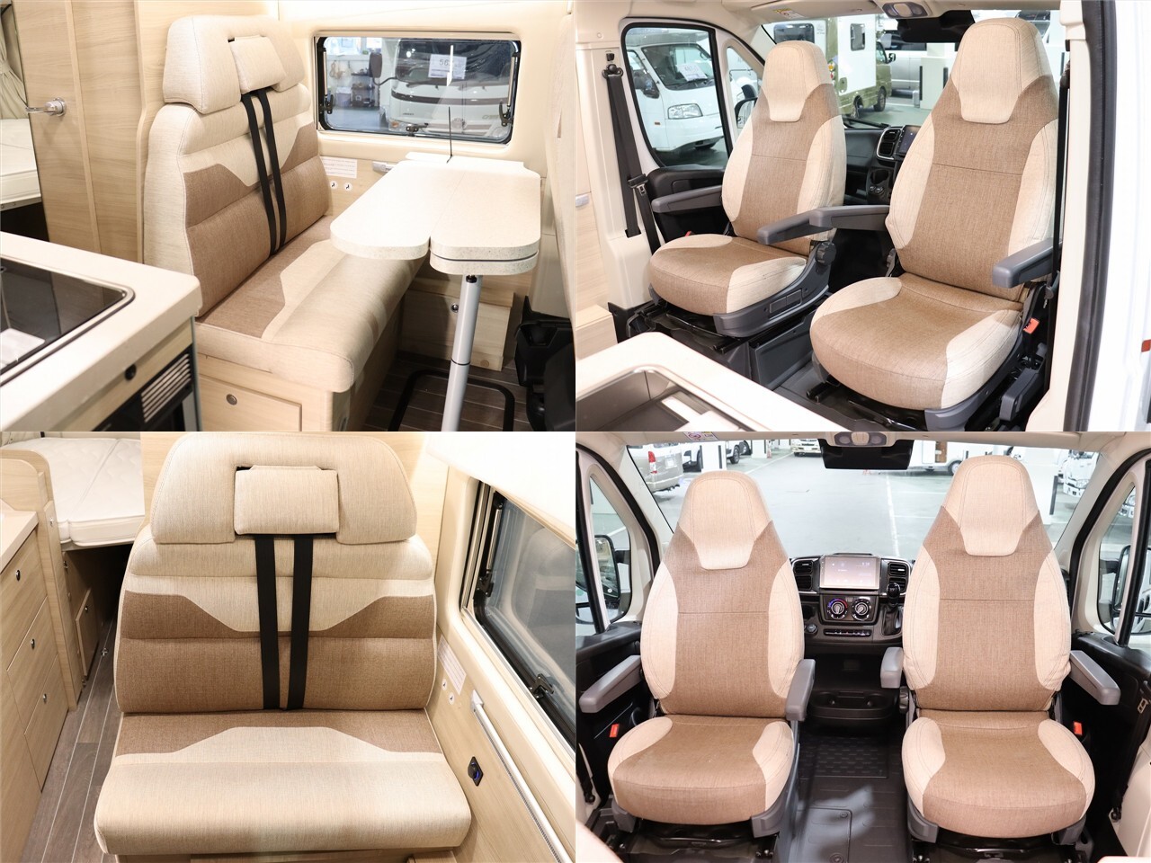 キャンピングカー バンコン ﾃﾞｭｶﾄ　ﾛｰﾗｰﾁｰﾑ　ﾘﾋﾞﾝｸﾞｽﾄｰﾝK2　新車