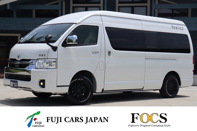 キャンピングカー バンコン ハイエース FOCS ヴェルティス 4WD