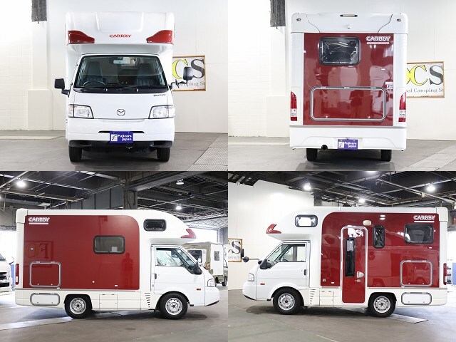 キャンピングカー キャブコン ﾎﾞﾝｺﾞ 東和 ｶｰﾋﾞｨRWB 4WD　ｲﾝﾊﾞｰﾀｰ
