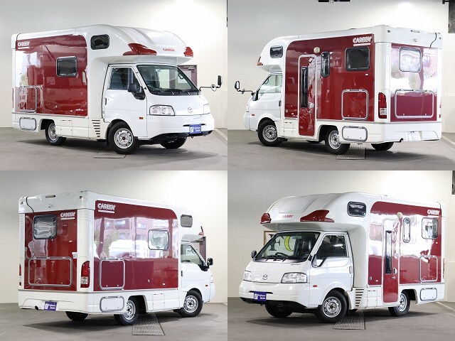 キャンピングカー キャブコン ﾎﾞﾝｺﾞ 東和 ｶｰﾋﾞｨRWB 4WD　ｲﾝﾊﾞｰﾀｰ