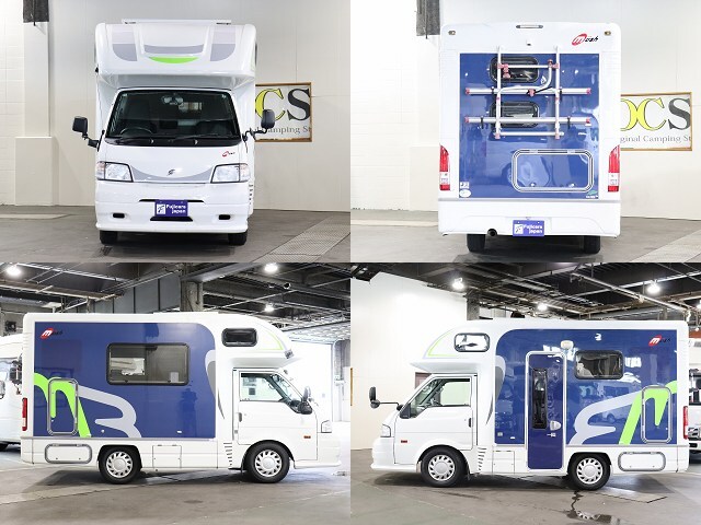 キャンピングカー キャブコン ﾎﾞﾝｺﾞ ﾅｯﾂRV ﾏｯｼｭW 4WD　ｴﾊﾞｽFF