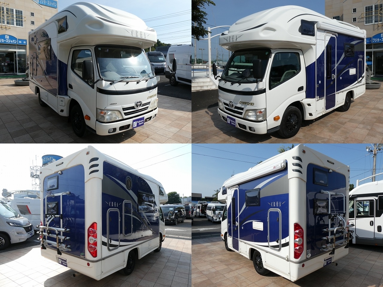 キャンピングカー キャブコン ﾅｯﾂRV ｸﾚｱ5.0W　軽油 4WD