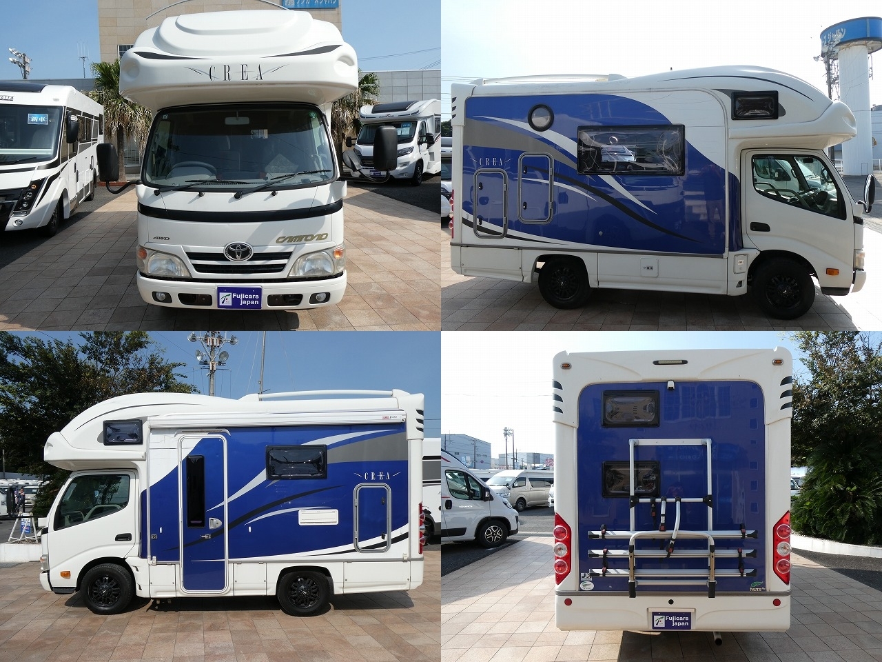 キャンピングカー キャブコン ﾅｯﾂRV ｸﾚｱ5.0W　軽油 4WD