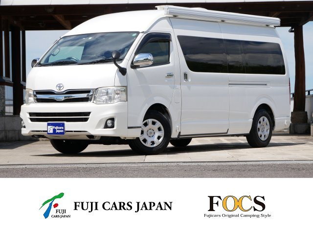 キャンピングカー バンコン ハイエース FOCS Di 4WD　FFヒーター
