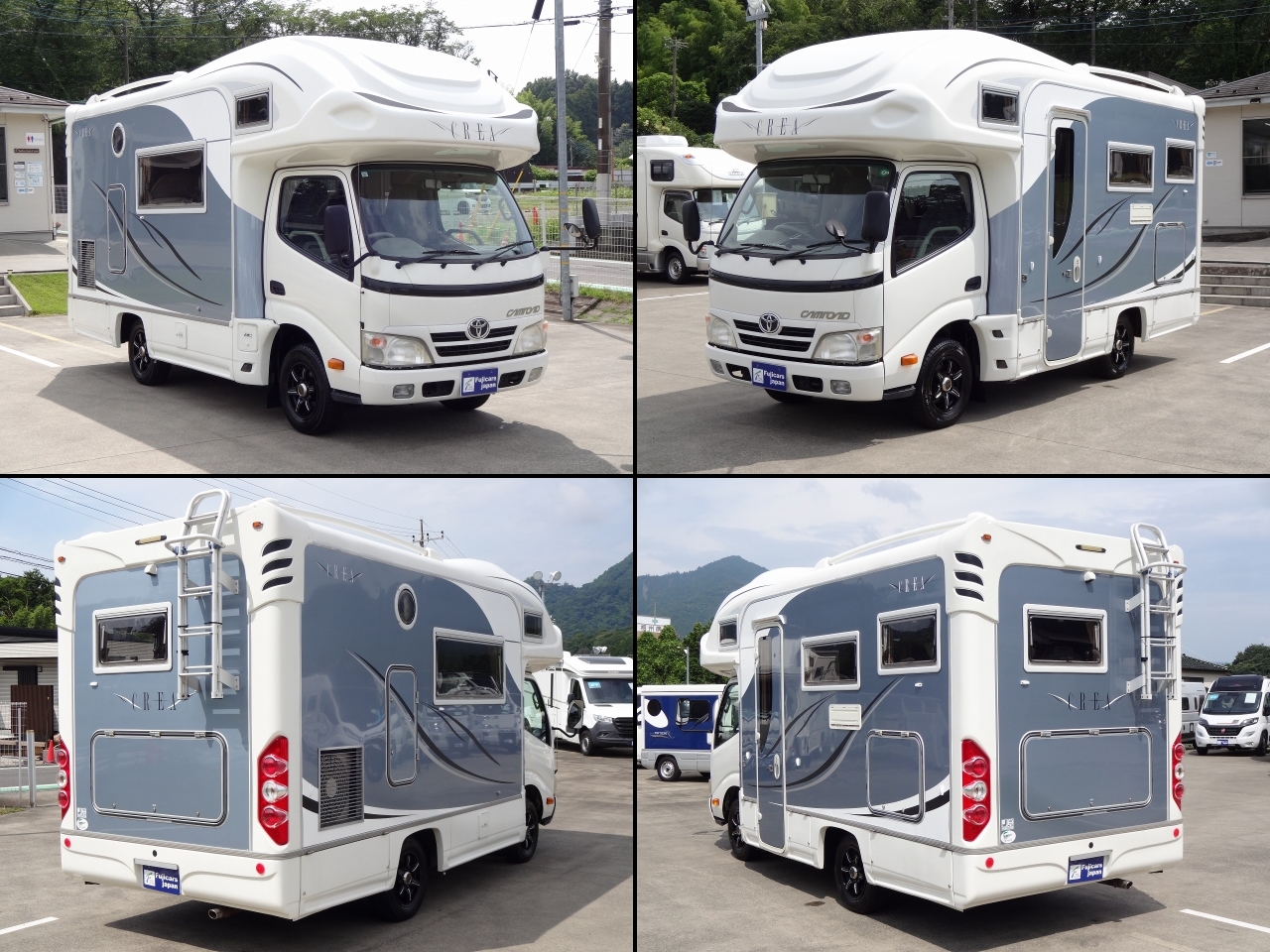 キャンピングカー キャブコン ｶﾑﾛｰﾄﾞ ﾅｯﾂRV ｸﾚｱ5.3X　家ｴｱｺﾝ