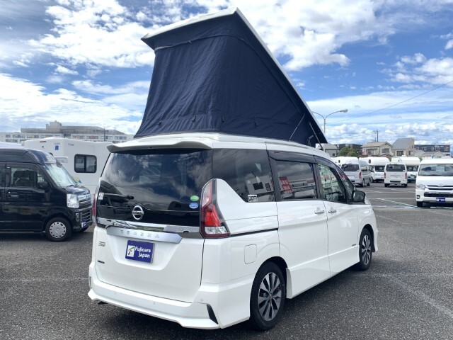 キャンピングカー バンコン ｾﾚﾅ ﾋﾟｰｽﾞｸﾗﾌﾄ P-SVﾎﾟｯﾌﾟUPﾙｰﾌ