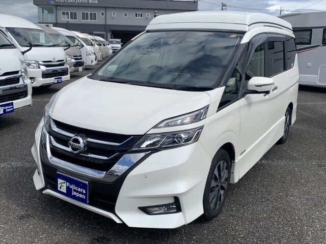 キャンピングカー バンコン ｾﾚﾅ ﾋﾟｰｽﾞｸﾗﾌﾄ P-SVﾎﾟｯﾌﾟUPﾙｰﾌ