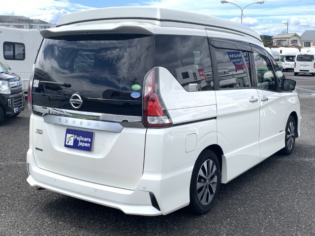 キャンピングカー バンコン ｾﾚﾅ ﾋﾟｰｽﾞｸﾗﾌﾄ P-SVﾎﾟｯﾌﾟUPﾙｰﾌ