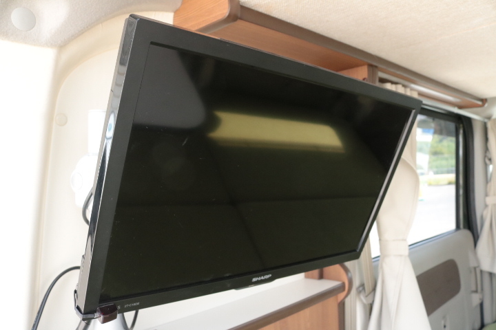 キャンピングカー 軽キャンパー ｴﾌﾞﾘｲ ｱｽﾞﾜｰｶｰｽﾞ ｺﾚｰｶﾞ　ﾃﾚﾋﾞ　