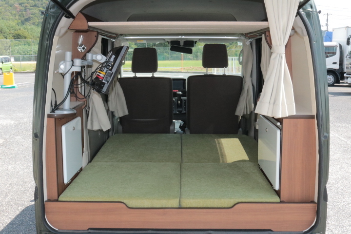 キャンピングカー 軽キャンパー ｴﾌﾞﾘｲ ｱｽﾞﾜｰｶｰｽﾞ ｺﾚｰｶﾞ　ﾃﾚﾋﾞ　