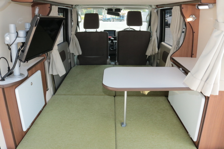 キャンピングカー 軽キャンパー ｴﾌﾞﾘｲ ｱｽﾞﾜｰｶｰｽﾞ ｺﾚｰｶﾞ　ﾃﾚﾋﾞ　