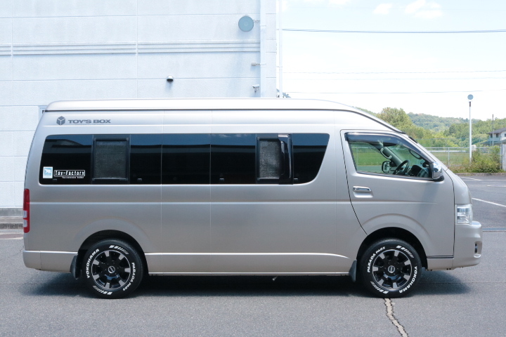 キャンピングカー バンコン ﾊｲｴｰｽ ﾄｲﾌｧｸﾄﾘｰ ﾄｲｽﾞﾎﾞｯｸｽ　FF　ﾜﾝ