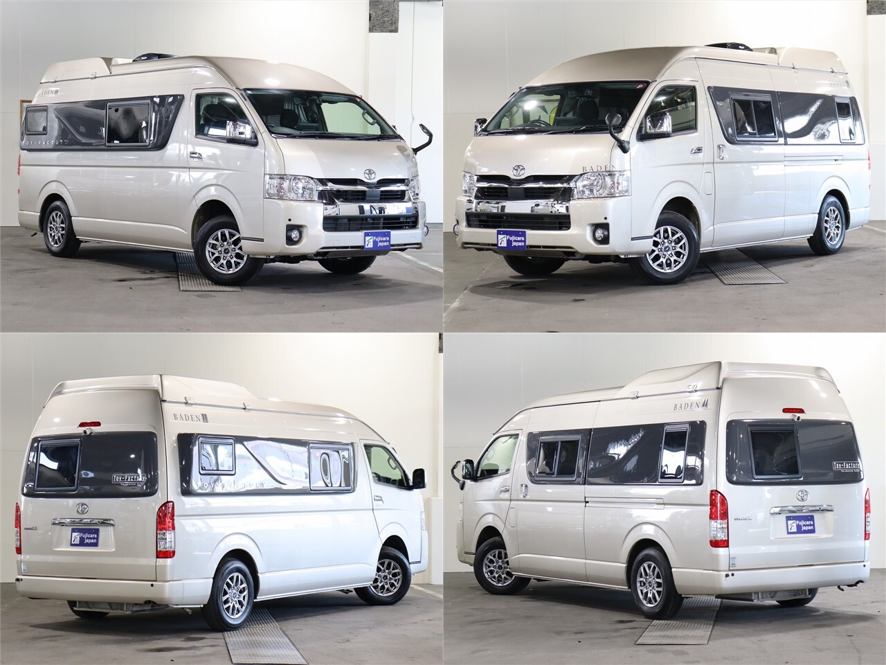 キャンピングカー バンコン ﾊｲｴｰｽ ﾄｲﾌｧｸﾄﾘｰ ﾊﾞｰﾃﾞﾝｸﾞﾗﾝﾃﾞ4WD
