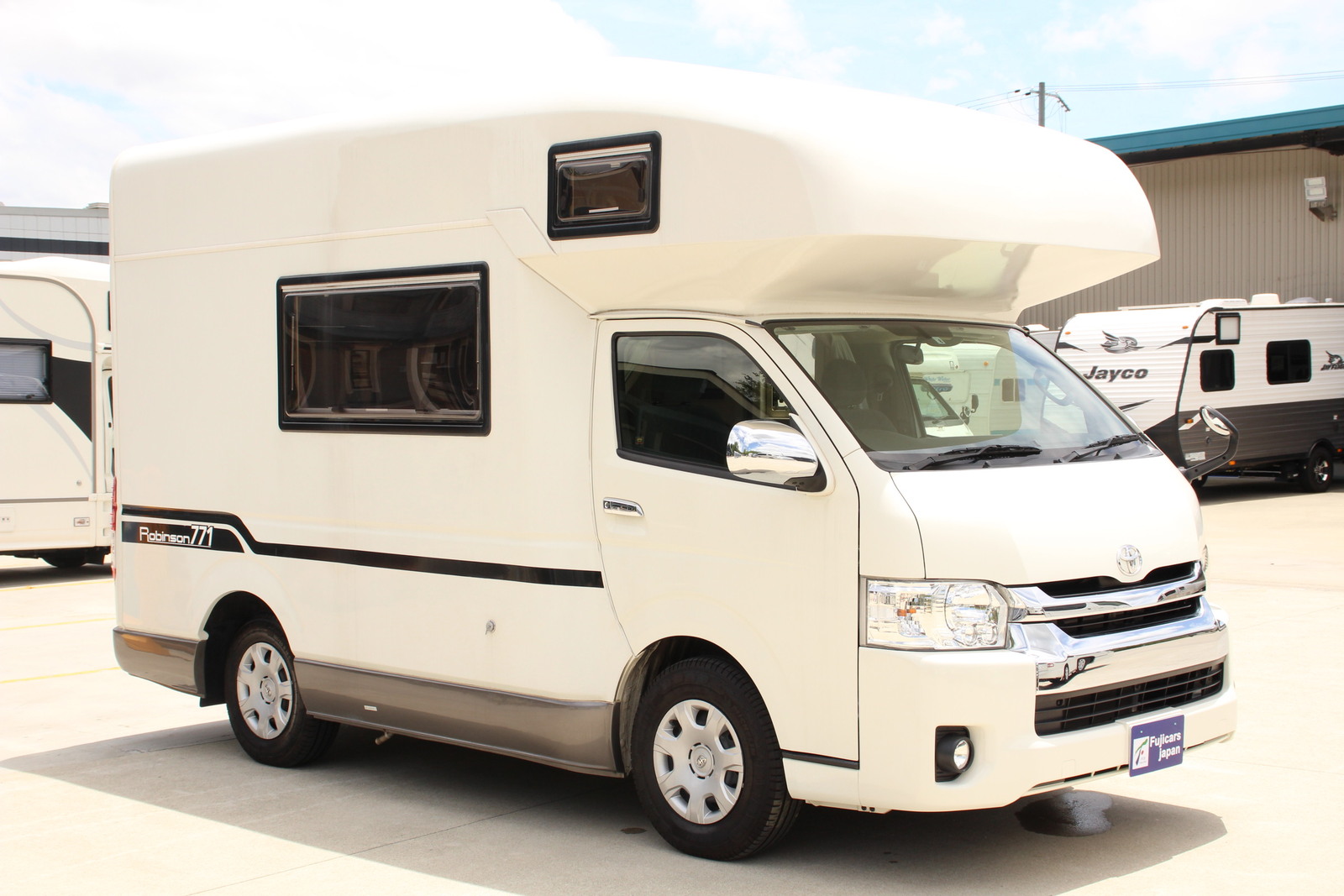 キャンピングカー キャブコン ﾊｲｴｰｽ ｼﾞｬﾊﾟﾝCRC ﾛﾋﾞﾝｿﾝ771 4WD