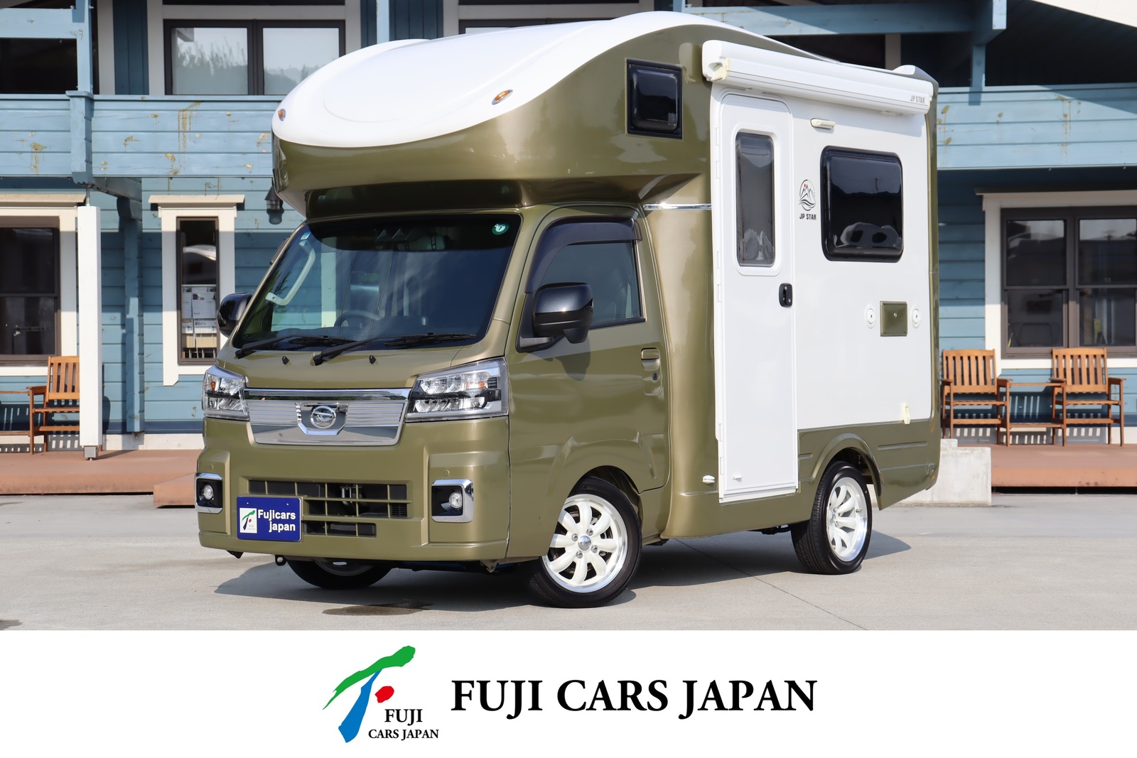 軽キャンパー ハイゼットJPスターハッピー1+ リチウム12Vエアコン