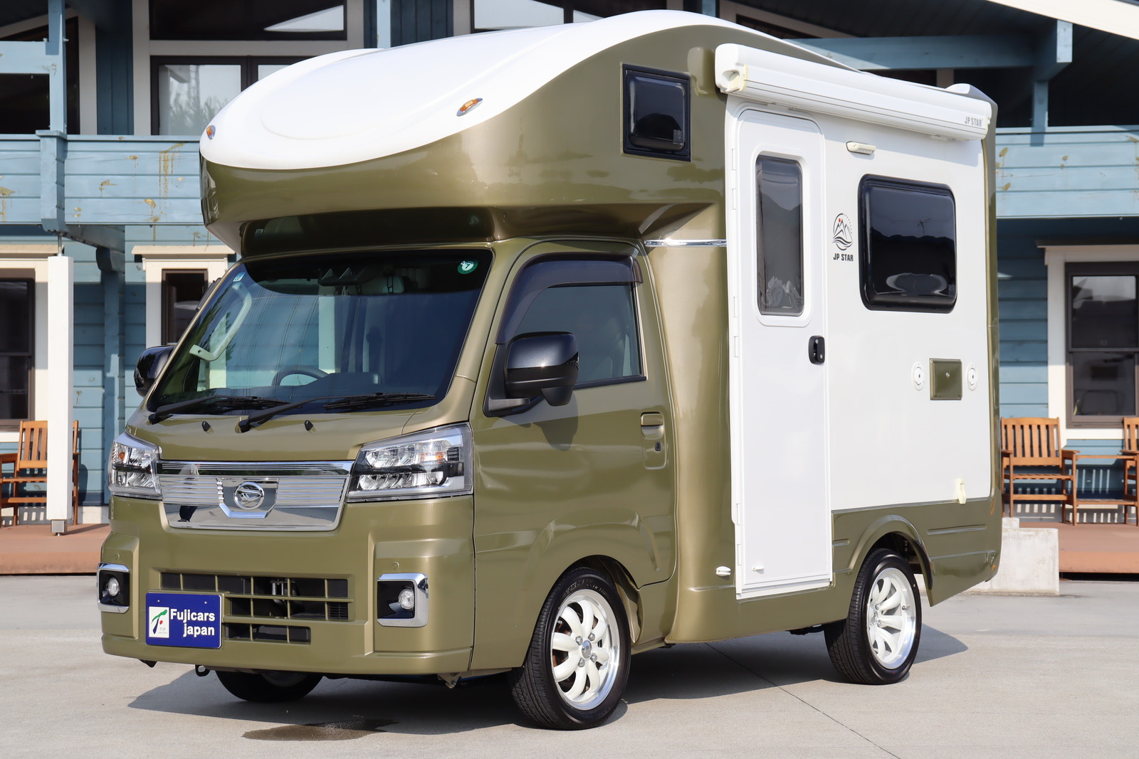 キャンピングカー 軽キャンパー ﾊｲｾﾞｯﾄJPｽﾀｰﾊｯﾋﾟｰ1+ ﾘﾁｳﾑ12Vｴｱｺﾝ