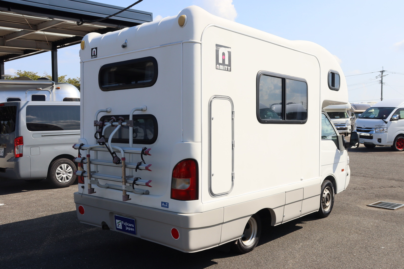 キャンピングカー キャブコン ﾎﾞﾝｺﾞ AtoZ ｱﾐﾃｨ  FFﾋｰﾀｰ ｿｰﾗｰP