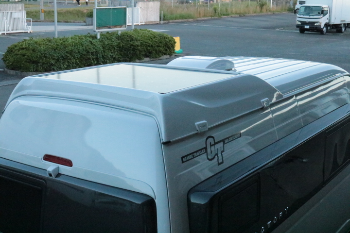 キャンピングカー バンコン ﾊｲｴｰｽ ﾄｲﾌｧｸﾄﾘｰ GT 4WD 家庭用ｴｱｺﾝ