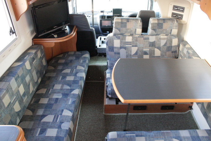 キャンピングカー キャブコン ﾊﾞﾈｯﾄ ｸﾞﾛｰﾊﾞﾙ ｱｽﾘｰﾄRE　冷蔵庫　ﾚﾝｼﾞ