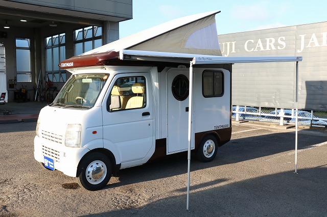 キャンピングカー 軽キャンパー ｽｸﾗﾑ ﾊﾞﾝｼｮｯﾌﾟﾐｶﾐ ﾃﾝﾄむしT-PO 4NO